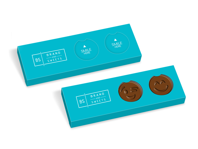 2 čokoládové úsmevy